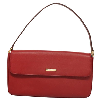 Burberry Red Leather Shoulder