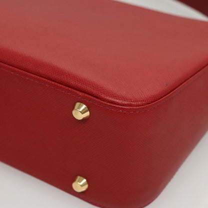 Burberry Red Leather Shoulder