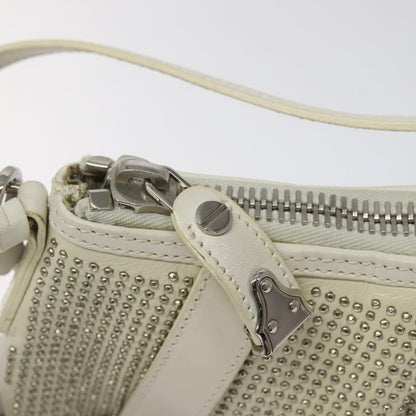 Burberry White Leather Handbag