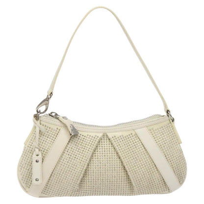 Burberry White Leather Handbag