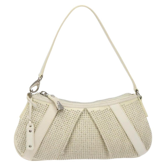 Burberry White Leather Handbag