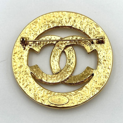 Chanel Gold Metal Brooch