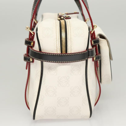 Loewe White Canvas Anagram