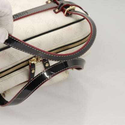 Loewe White Canvas Anagram