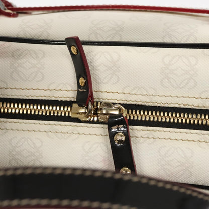 Loewe White Canvas Anagram