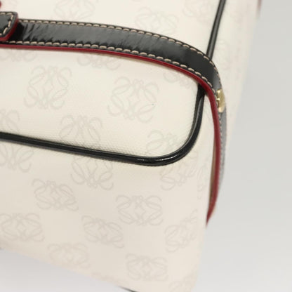 Loewe White Canvas Anagram