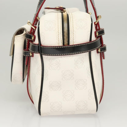 Loewe White Canvas Anagram