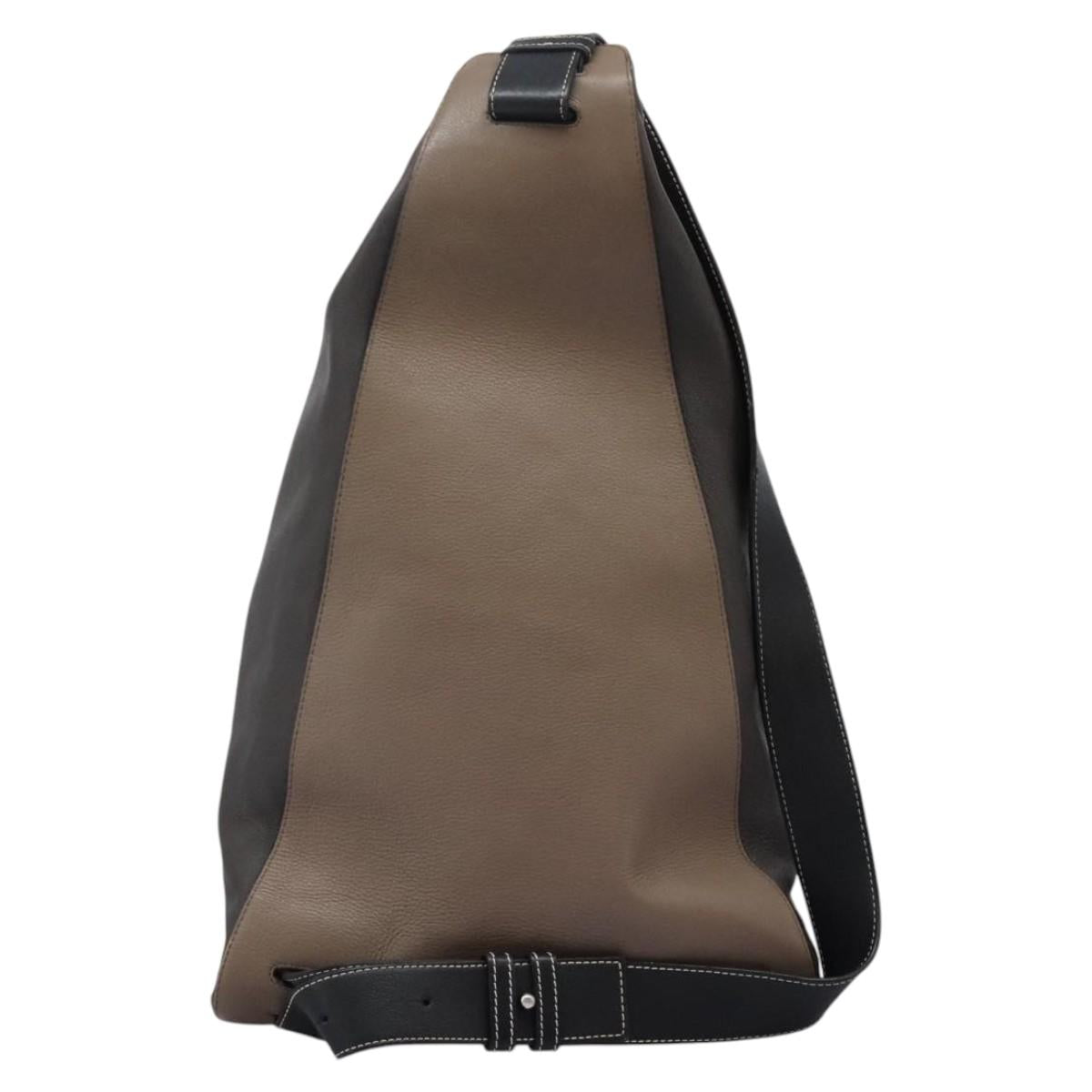 Loewe Brown Leather Anagram