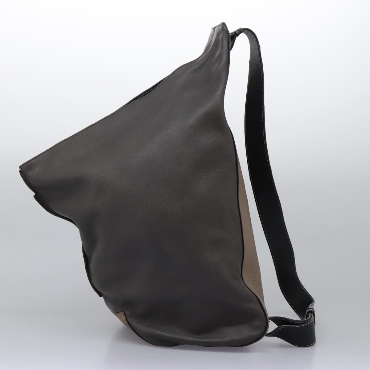 Loewe Brown Leather Anagram