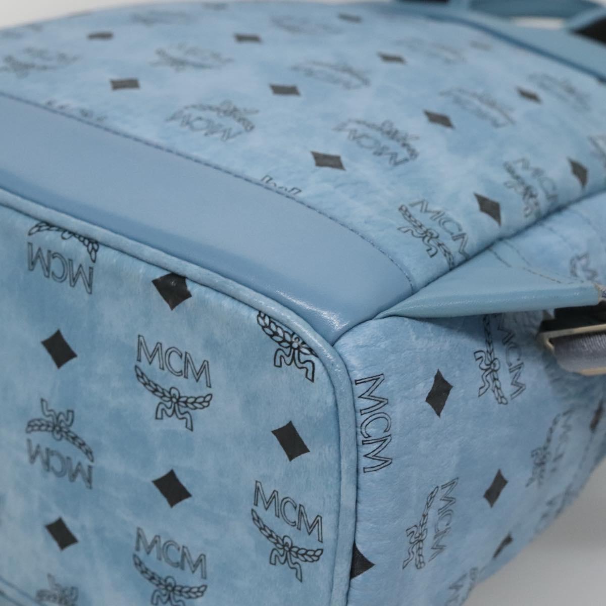 Mcm Blue Canvas Stark Visetos
