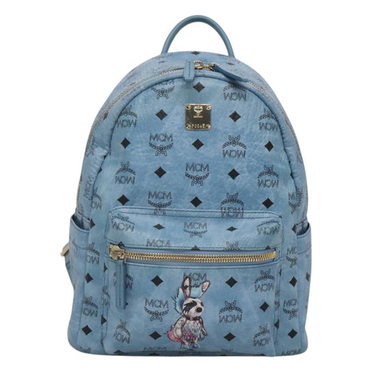 Mcm Blue Canvas Stark Visetos