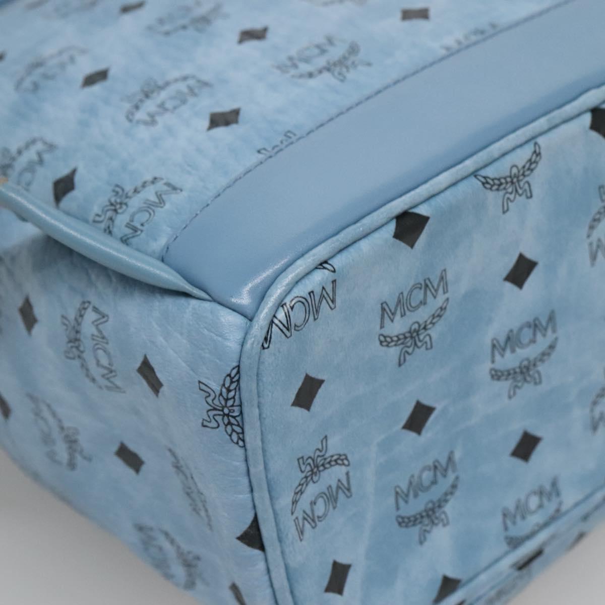 Mcm Blue Canvas Stark Visetos