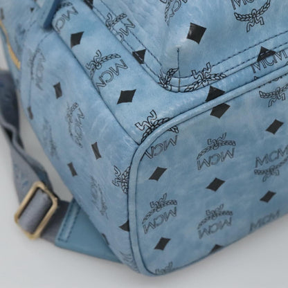 Mcm Blue Canvas Stark Visetos