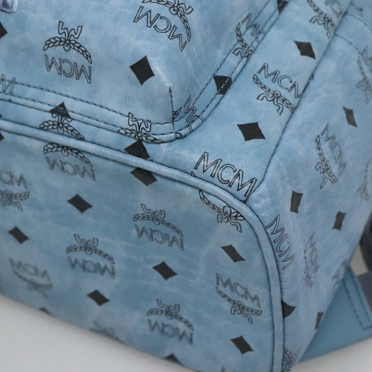 Mcm Blue Canvas Stark Visetos