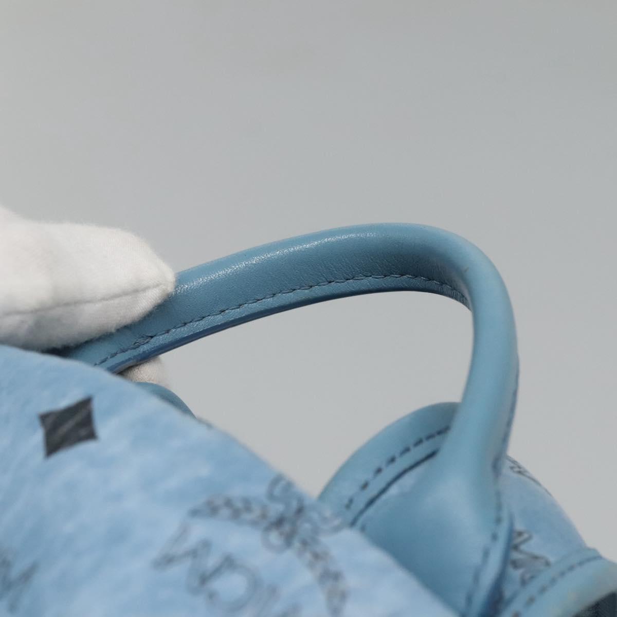 Mcm Blue Canvas Stark Visetos