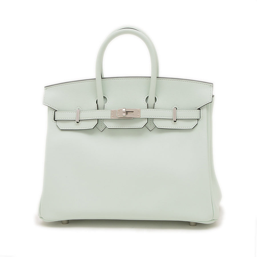 Hermès Green Leather Birkin 25