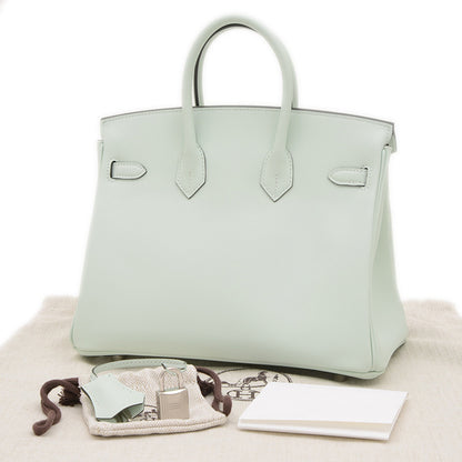 Hermès Green Leather Birkin 25