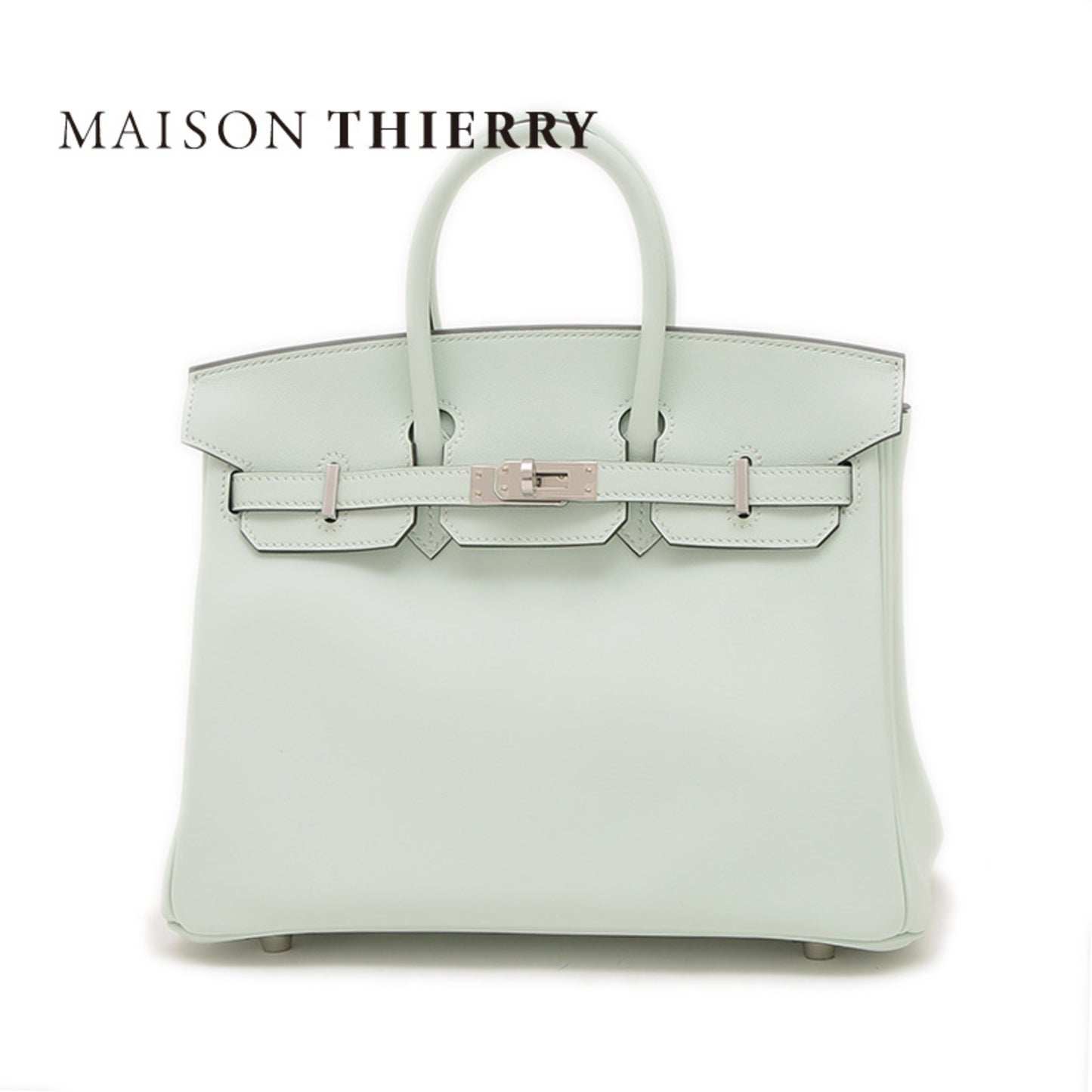 Hermès Green Leather Birkin 25