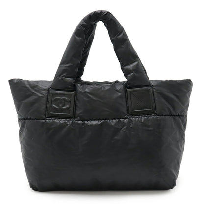 Chanel Black Nylon Coco Cocoon