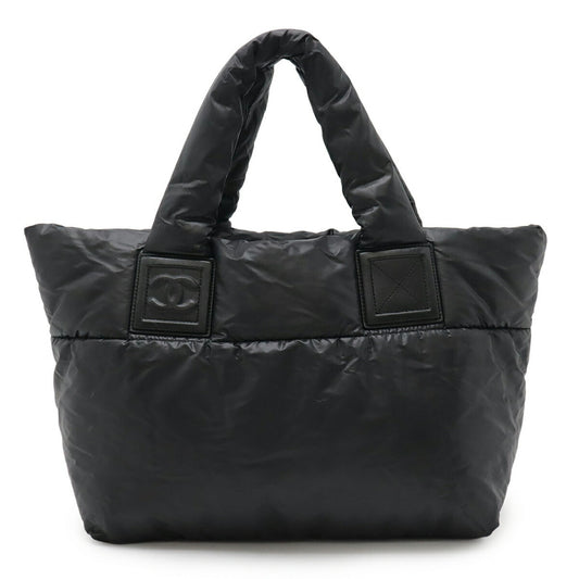 Chanel Black Nylon Coco Cocoon