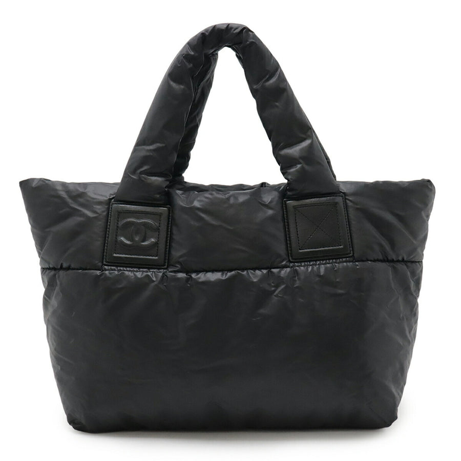 Chanel Black Nylon Coco Cocoon