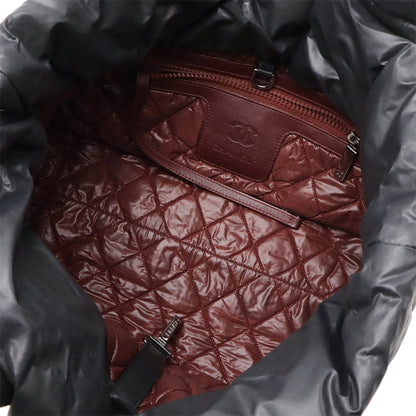 Chanel Black Nylon Coco Cocoon