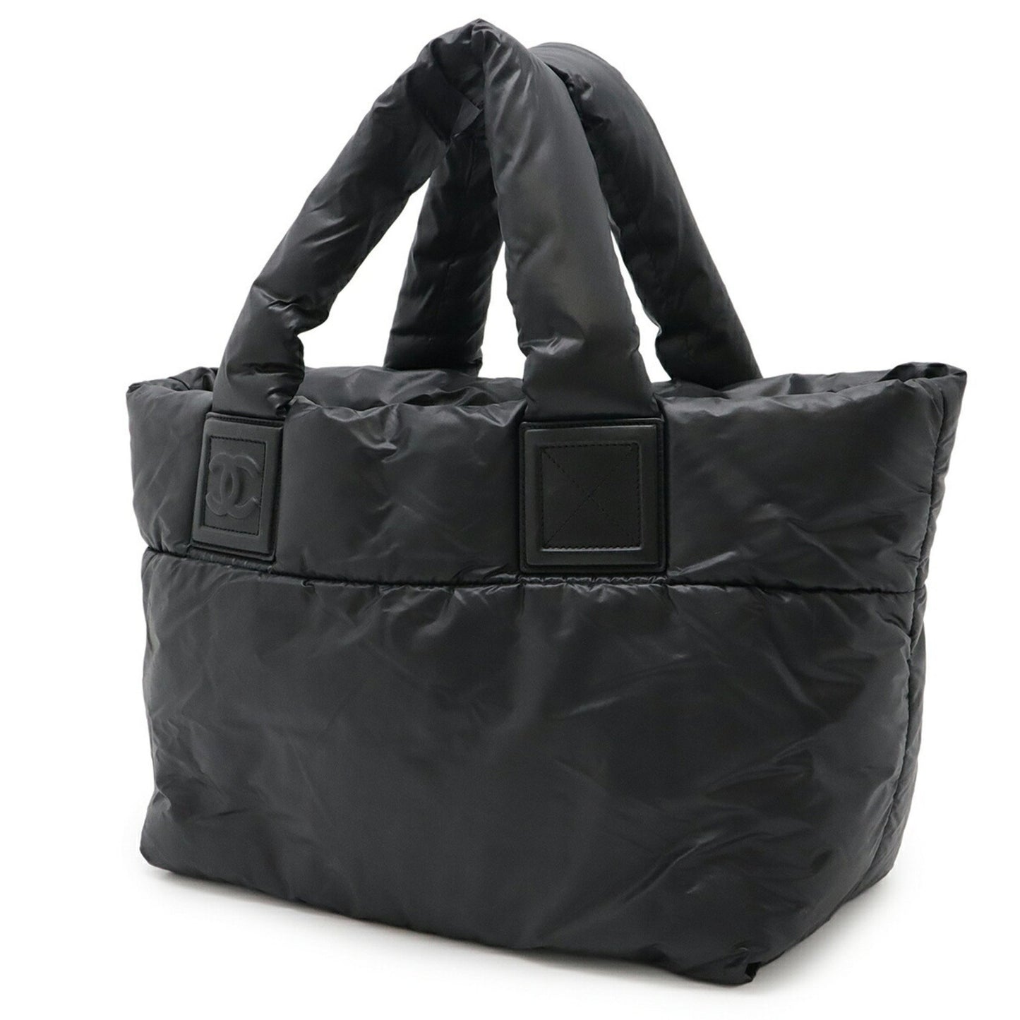 Chanel Black Nylon Coco Cocoon