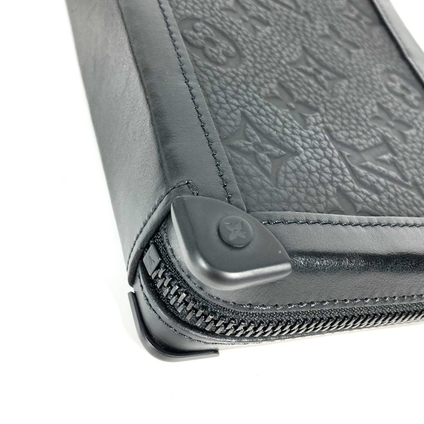 Louis Vuitton Black Leather Soft Trunk