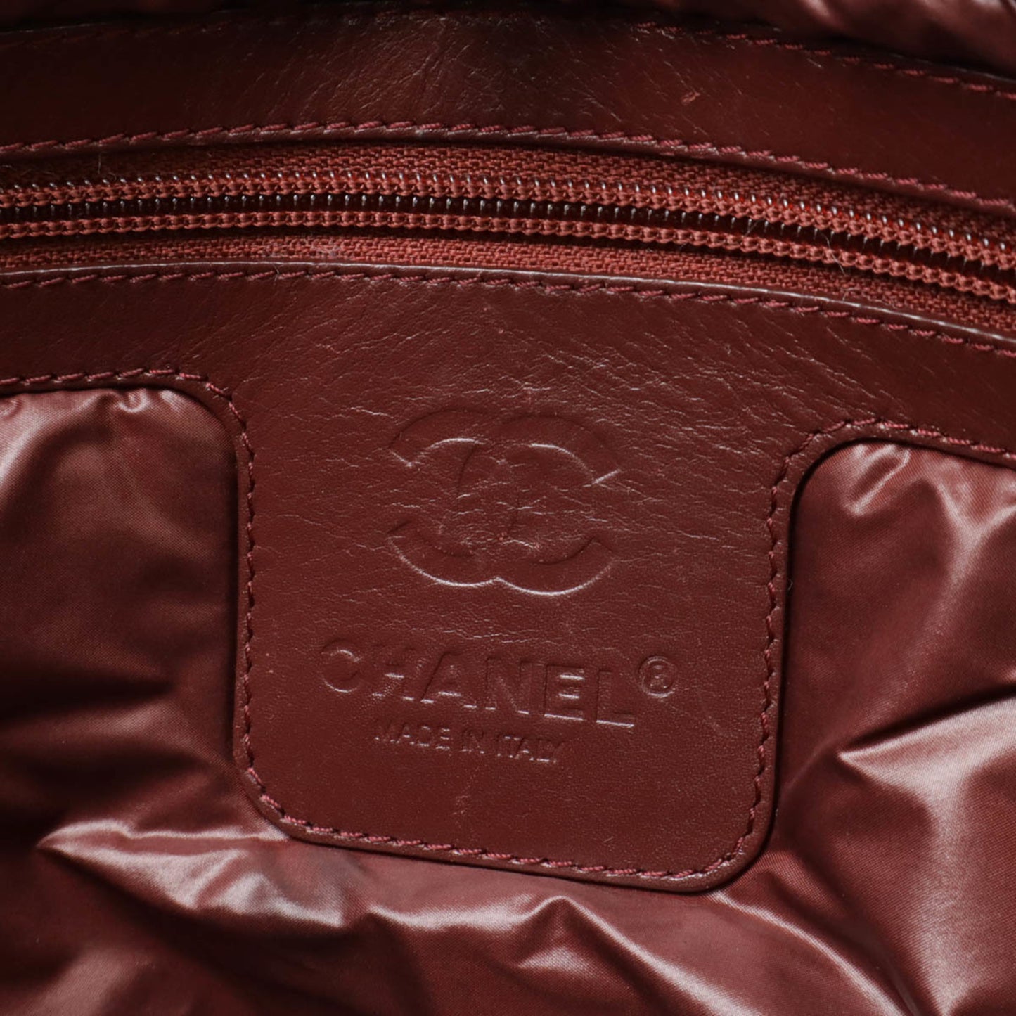 Chanel Black Nylon Coco Cocoon