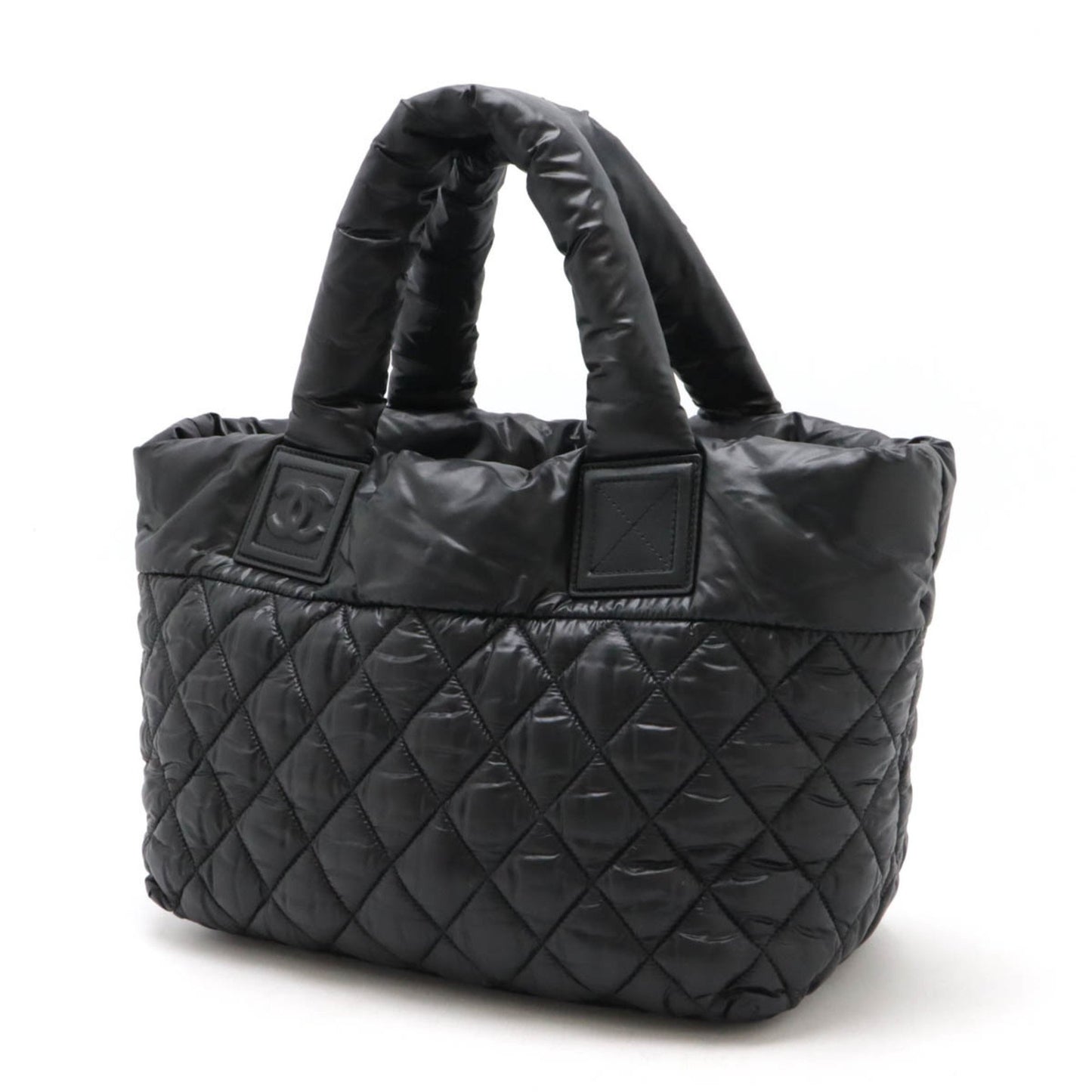 Chanel Black Nylon Coco Cocoon