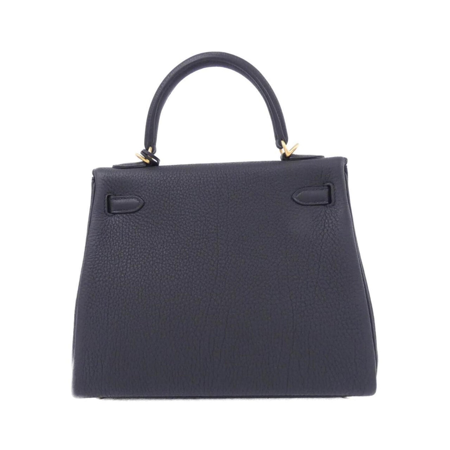 Hermès Black Leather Kelly 25