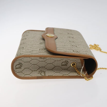 Dior Brown Canvas Honeycomb