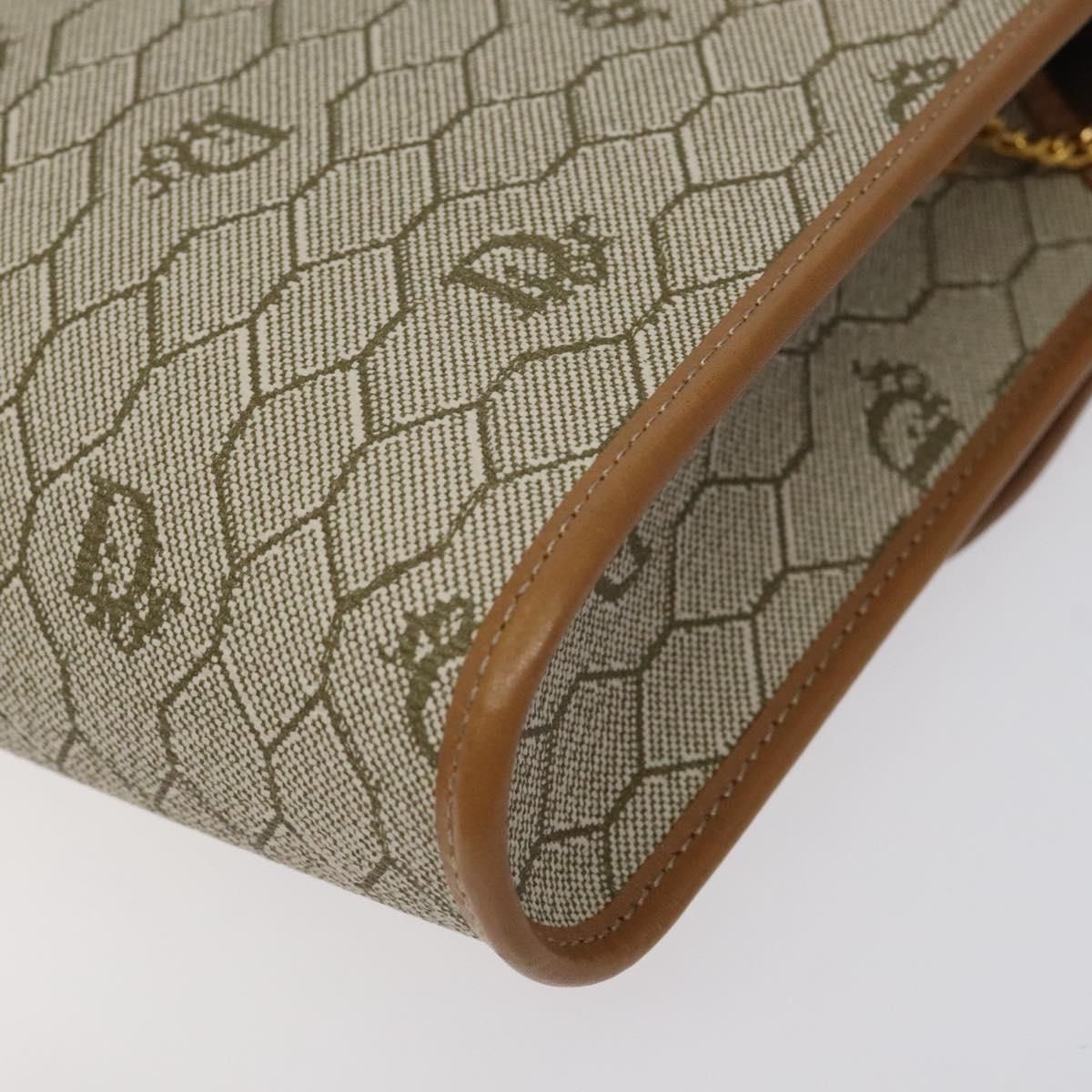 Dior Brown Canvas Honeycomb