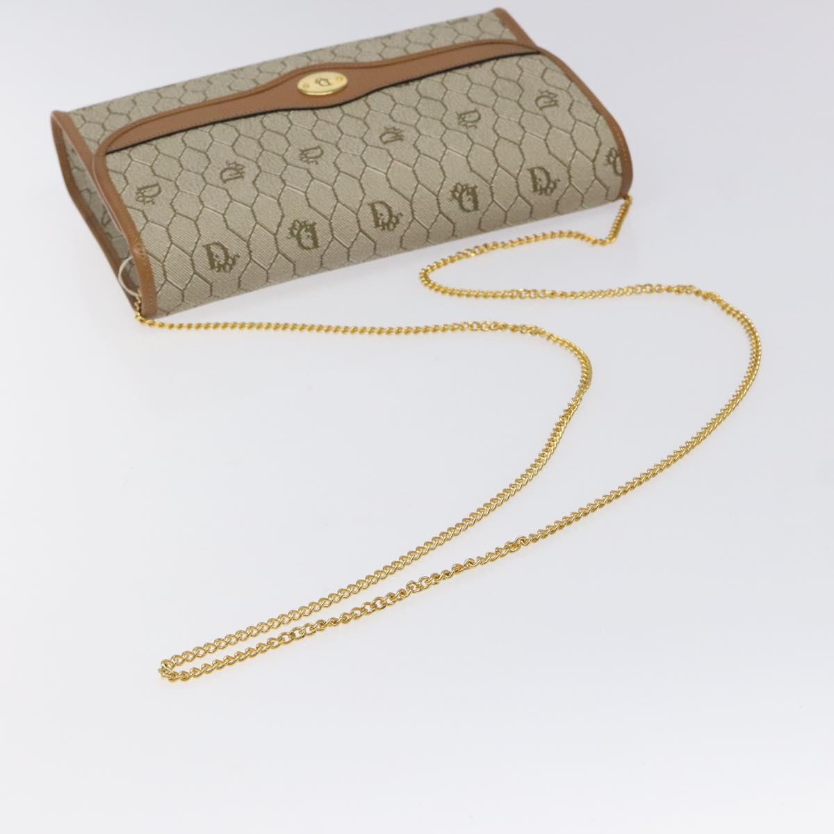 Dior Brown Canvas Honeycomb