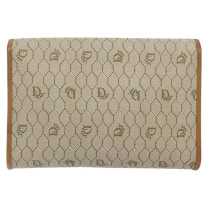 Dior Brown Canvas Honeycomb