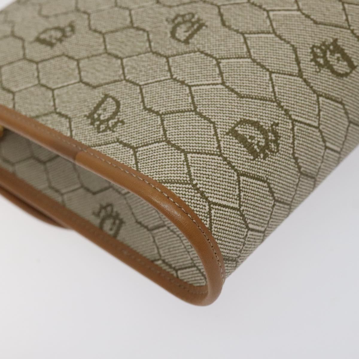 Dior Brown Canvas Honeycomb