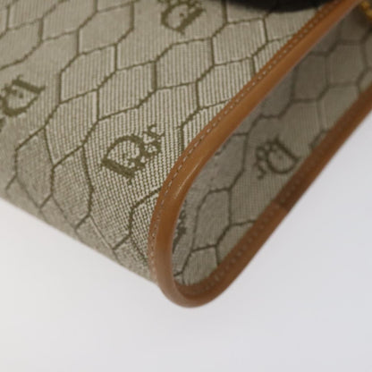 Dior Brown Canvas Honeycomb