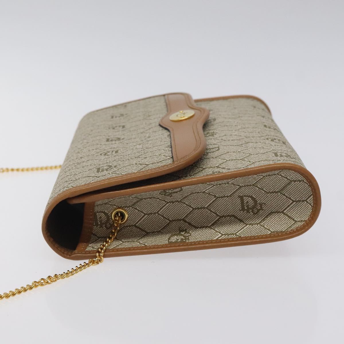 Dior Brown Canvas Honeycomb