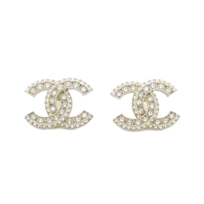 Chanel Gold Gold Plated Coco Mark
