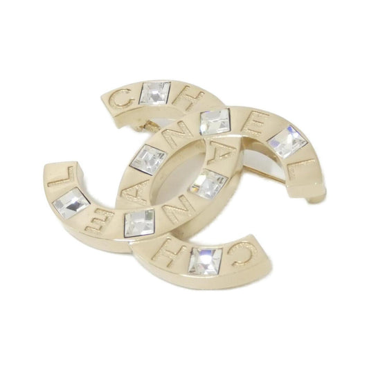 Chanel Gold Gold Plated Coco Mark