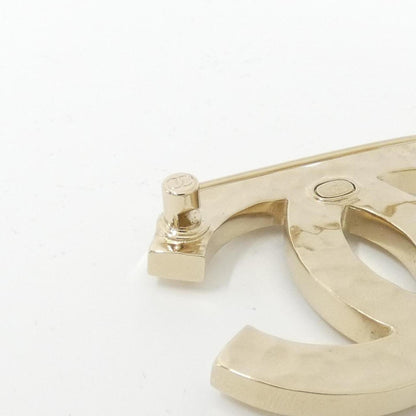 Chanel Gold Gold Plated Coco Mark