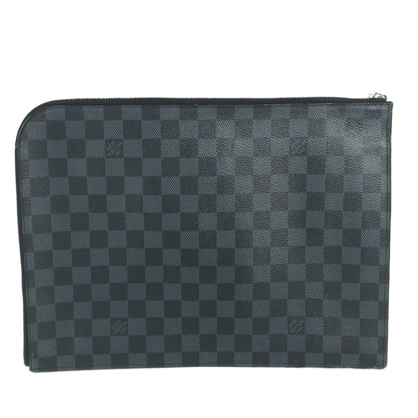 Louis Vuitton Black Canvas Pochette Jour Gm