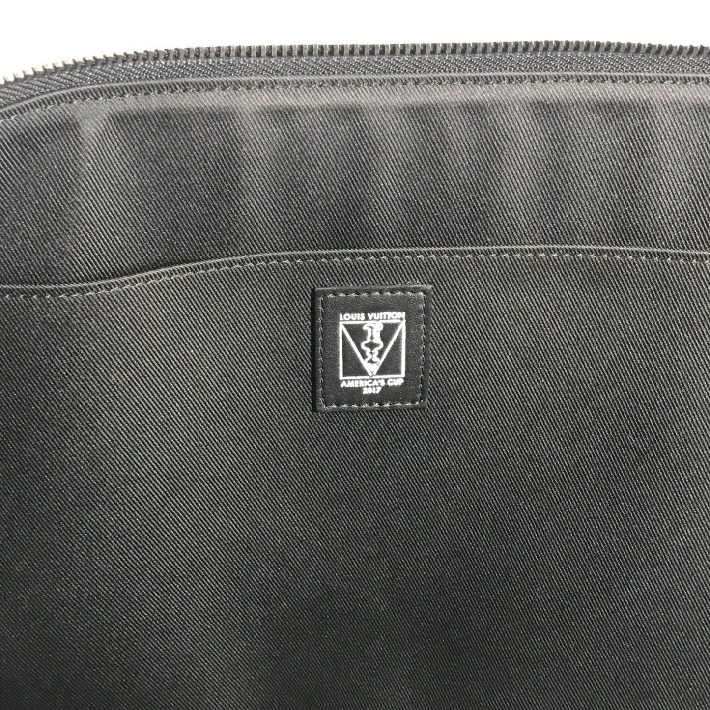 Louis Vuitton Black Canvas Pochette Jour Gm