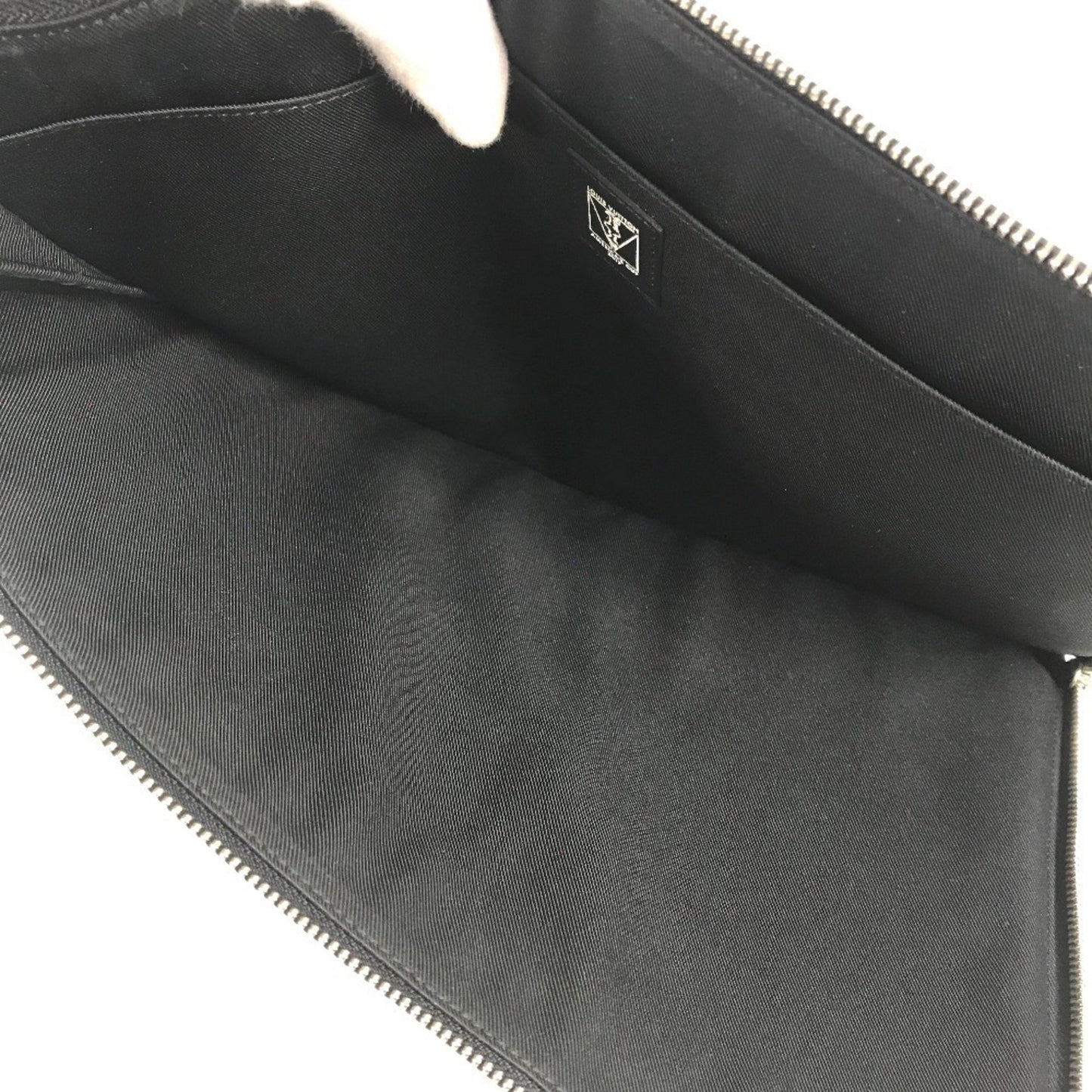 Louis Vuitton Black Canvas Pochette Jour Gm