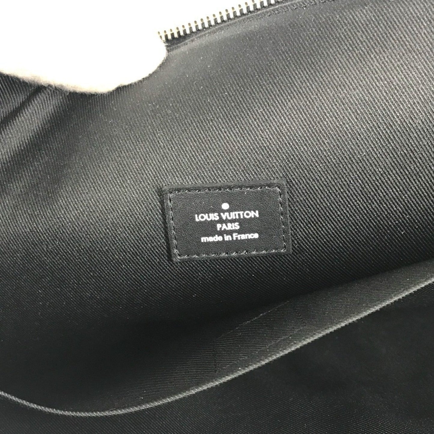 Louis Vuitton Black Canvas Pochette Jour Gm