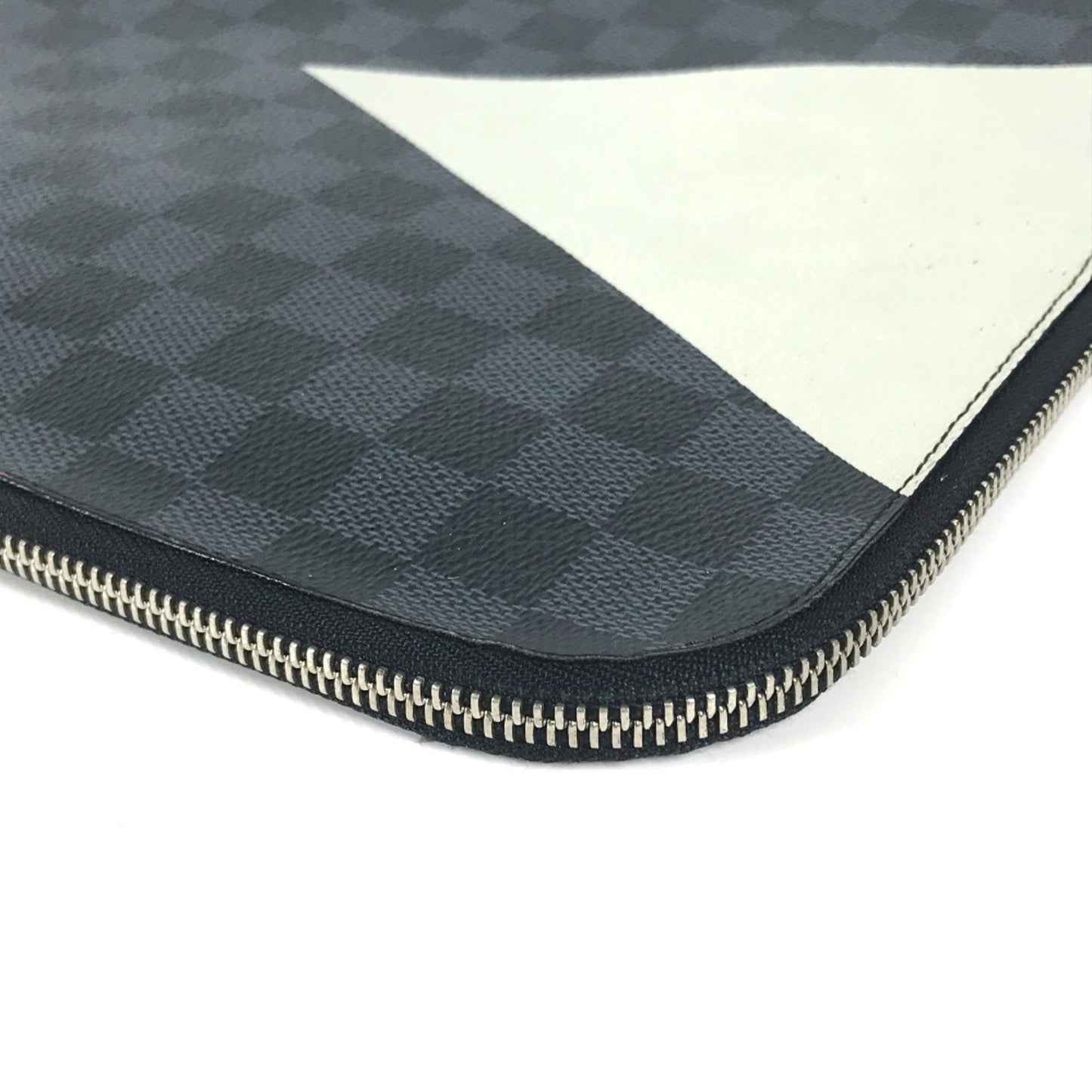 Louis Vuitton Black Canvas Pochette Jour Gm