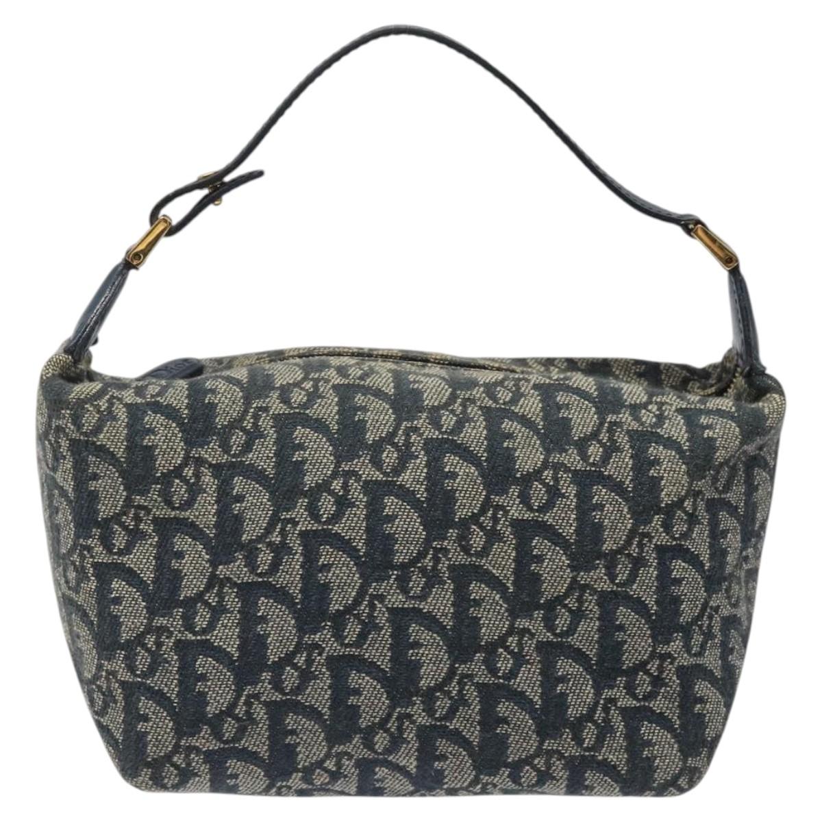 Dior Blue Canvas Trotter