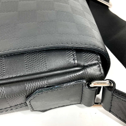 Louis Vuitton Black Leather District