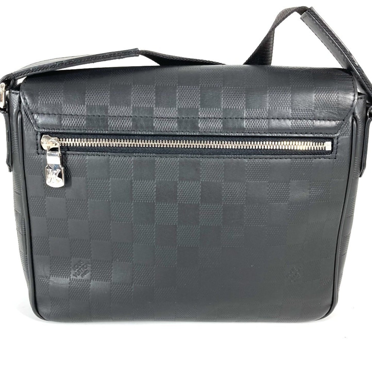 Louis Vuitton Black Leather District