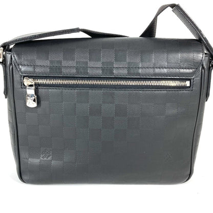 Louis Vuitton Black Leather District